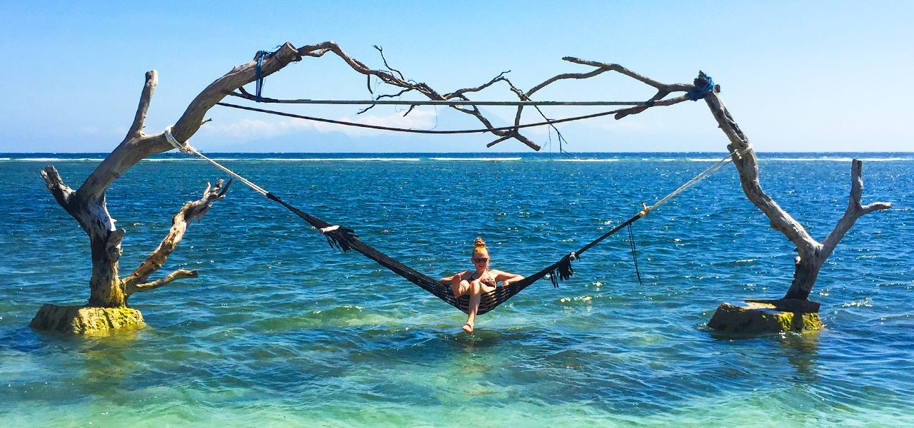 Gili-hængekøje_strand